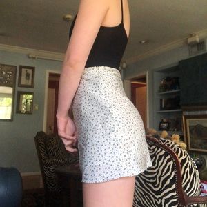 Urban Outfitters Floral Silk Mini skirt